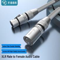 FIBBR Basic XLR Male to Female Audio Cable 1 meter