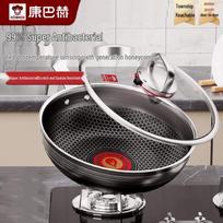KOBACH 6th Gen Non-Stick Stainless Steel Wok with Red Dot Sensor