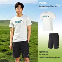 Puma Men's Short Sleeve & Shorts Running Set XXL