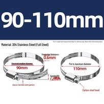 Langsaizebo German Style Stainless Steel Hose Clamp