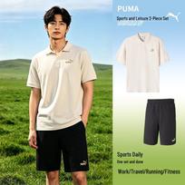 PUMA Men's Short Sleeve & Shorts Sport Suit XL