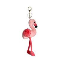 Flamingo pliušinis raktų pakabukas Minkštas žaislas mergaitėms Namų dekoras