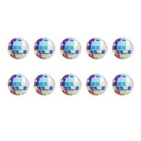 2026 New Disco DJ Mosaic Colourful Balls PET Gradient Patch Mirror Reflection Ball Does For Children's Birthday Christmas Party