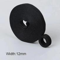 5M/Roll 12mm Cable Organizer Nylon Velcro Binding Tape Cable Wire Winder Tape Earphone Mouse Cord Management Ties Protector 5Mx12MM