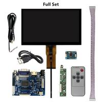7 colių Raspberry Pi Banana Pi LCD ekranas su jutikliniu ekranu skaitmeninimo ekrano monitoriaus tvarkyklės valdymo plokštė su HDMI suderinama VGA