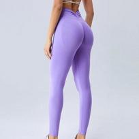 Fitness Slim Fit Gym Sports Yoga Pants Women Seamless High Waist Running Casual Leggings Pants Women Push Up Yoga Leggings 30698 S