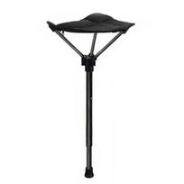 Lauko sulankstoma taburetė Nešiojama eilėje Seat Fishing Mazza Teleskopinė sulankstoma taburetė Folding Stool black
