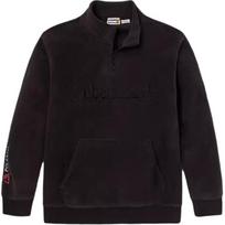Timberland Letter Print Fleece Outdoor Moisture-Wicking Casual Hoodie Men hoodies Black A2NRK-001 M