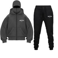 Tokio Hotel Kaulitz Men's Hoodie Set Zip up Double Hooded Sweatshirt Unisex Fall Winter Warm Outfit for Men Women S
