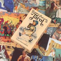 1 rinkinys Senelės atvirukai Tarot Angliška versija Vadovas Būrimo kortų žaidimas 6*10.3cm