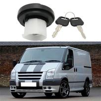 Kuro bako pildymo dangtelis Benzinas Dyzelinas Ford Transit MK6 MK7 2000-2014 m. su 2 raktais gray