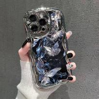 Fantazijos drugelis Tinka Apple 16 mobiliojo telefono dėklui Naujas Iphone15promax Animacinis 13 Asmenybė 17AIR Apple 12