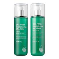 Farmstay Cica Calming Toner 200ml + Emulsion 200ml Set