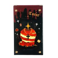 Tarot Cards Halloween Tarot Deck Predictive Divination Playing Board Games, Family Gathering Game Halloween, Christmas Gifts