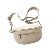 Unisex Crossbody Fanny Pack Dirbtinės odos juosmens krepšys su keliomis užtrauktukais užsegamomis kišenėmis Juosmens krepšys su reguliuojamu dirželiu kelionėms, darbui, sportui