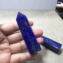 Natūralus akmuo Lapis Lazuli Kvarco kristalo akmens smaigalys Gydymo lazdelė Tamsiai mėlyna Dovana Unikalus ir švietėjiškas Gydomasis kristalas 4-5cm
