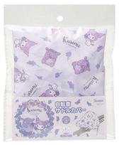 Skater Bicycle Saddle Fits Large Kuromi Flower Sanrio Cover, Saddles, Water-Repellent, Wreath, Design, BSCV1-A