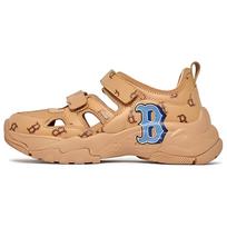 MLB Sandal Chunky Mask Monotive Boston Red Sox Slip Resistant Abrasion Resistant Clogs Unisex Brown 3ASDCMV33-43SAS 41
