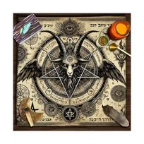 Multipurpose Fleece Card Reading Cover For Psychic tasks And Table Protection Available In Two Size 50x50cm