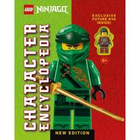 Book LEGO Ninjago character encyclopedia, Hardcover, new edition,With Exclusive Future Nya LEGO Minifigure