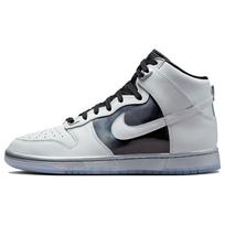 Nike Dunk High Se Women White Metallic Silver Black DX5928-100 EU 36