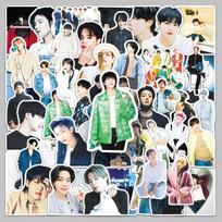 BTS Stickers,Stickers for Laptop Journal Skateboard Guitar Luggage A-50psc