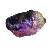 36.8 CT Natural BI-COLOR Ametrine Huge UNCUT Rough CERTIFIED Loose Gemstone 30 mm įvairiaspalvis