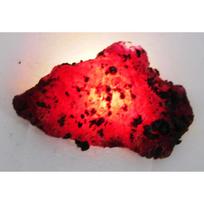 Huge Rough Earth Mined 47 Ct Natural Red Ruby CERTIFIED Loose Gemstone 42.2 mm approx raudona