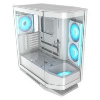 COUGAR korpusas Midi-Tower, FV270 ARGB, White | CGR-58M6W-RGB | 4710483777431