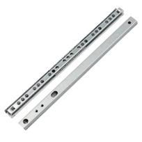 2Pcs 8 -16  Ball Bearing Drawer Slides Furniture Slide Steel Ball Bearing Slides Keyboard Cabinet Cupboard Drawer Runners