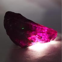 Rough Uncut Raw Loose Gemstone 227.20 Carat Natural CERTIFIED Purple Sapphire 54.9 mm approx