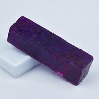 UnCut Raw Rough 186.90 Ct Purple Tanzanite Natural CERTIFIED Loose Gemstone 59 mm approx