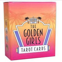 Ryški Tarot kortų kaladė anglų magijos stalo žaidimui ir Reiki būrimo seansams Golden Girls