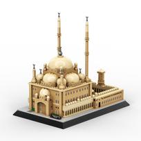 High-Quality 620Pcs High-Quality Muhammad High-Quality Ali High-Quality Mosque High-Quality Cairo High-Quality Egypt High-Quality Building NO.4229