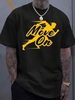 1E Graphic Tees  Unisex's  Move On  Graphic T-Shirt S