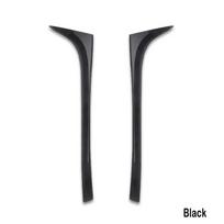 2pcs For VW Golf 7 7.5 MK7 MK7.5 2014-2018 Glossy Black ABS Rear Window Side Trunk Spoiler Canard Canards Splitter Accessories