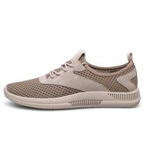 Men's Breathable Slip-On Mesh Shoes: Summer Anti-Odor, Soft Sole, Trendy & Versatile Casual Footwear 38