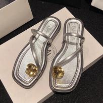 Outside Black Slides New Fashion Woman Slippers High Quality H Sandal Korea Style Sandals Vip On Offer Non Slip Shoes for Women 35-36
