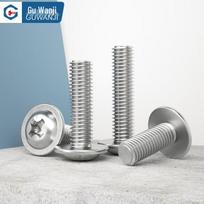 304 Stainless Steel Phillips Pan Head Machine Screw with Washer M3x5 (Pack of 200)