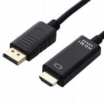 Display Port To Hdmi Cable 1.8M Dp Displayport 4K Adapter Cable - Pawonik