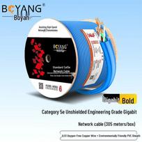 BOYANG Cat5e Unshielded Ethernet Bulk Cable 305m