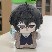 10cm Bungo Stray Dogs Osamu Dazai Plush Doll Soft Fluffy Anime Cotton Anime Cute Plushie for Fans Backpack Charm Birthday Gift 10cm
