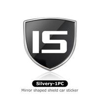 Car Metal 3D Sticker Shield Car Rear Trunk Shield Emblem Badge Sticker For Lexus RX350 IS250 IS200 GS300 LX570 RC350 UX250h