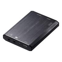 Sanwa Supply HDMI Capture Device (USB 3.2 Gen1, with 4K Pass-Through Output) USB-CVHDUVC3