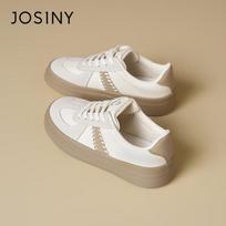 Zhuoshini Women's Platform German Trainer Sneakers 35