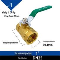 Brass Ball Valve for High-Temperature Steam & Hot Water