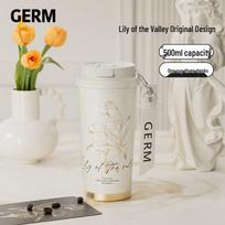 Germ Lily of the Valley Dual-Drink Insulated Water Bottle