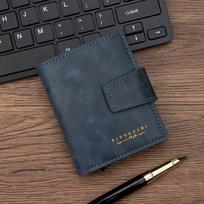 Men’s RFID Blocking Pop Up Wallet, Leather Credit Card Holder, Automatic Card Ejector Wallet, Slim Minimalist Front Pocket Wallet