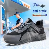 Lanou Shield Men's Anti-Static Steel Toe Safety Shoes 44