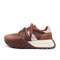 Senda Women's Platform German Trainer Casual Shoes 37